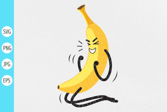 Cartoon Funny Banana Svg Clipart: A Designer Review
