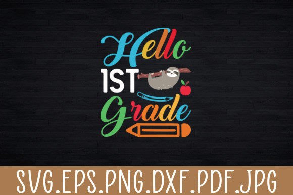 Hello 1st Grade Funny Sloth Svg: A Designer Review