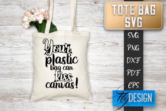 Tote Bag SVG Quotes for Real Embroidery Work